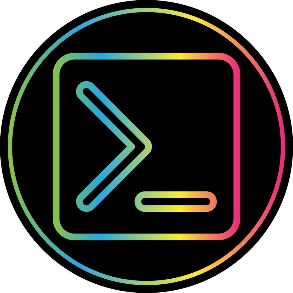 Terminal Vector Icon Design