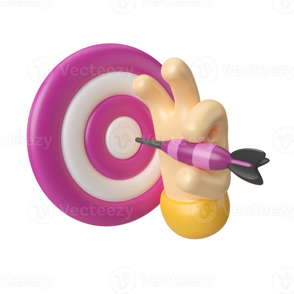 Target 3D Illustration Icon png
