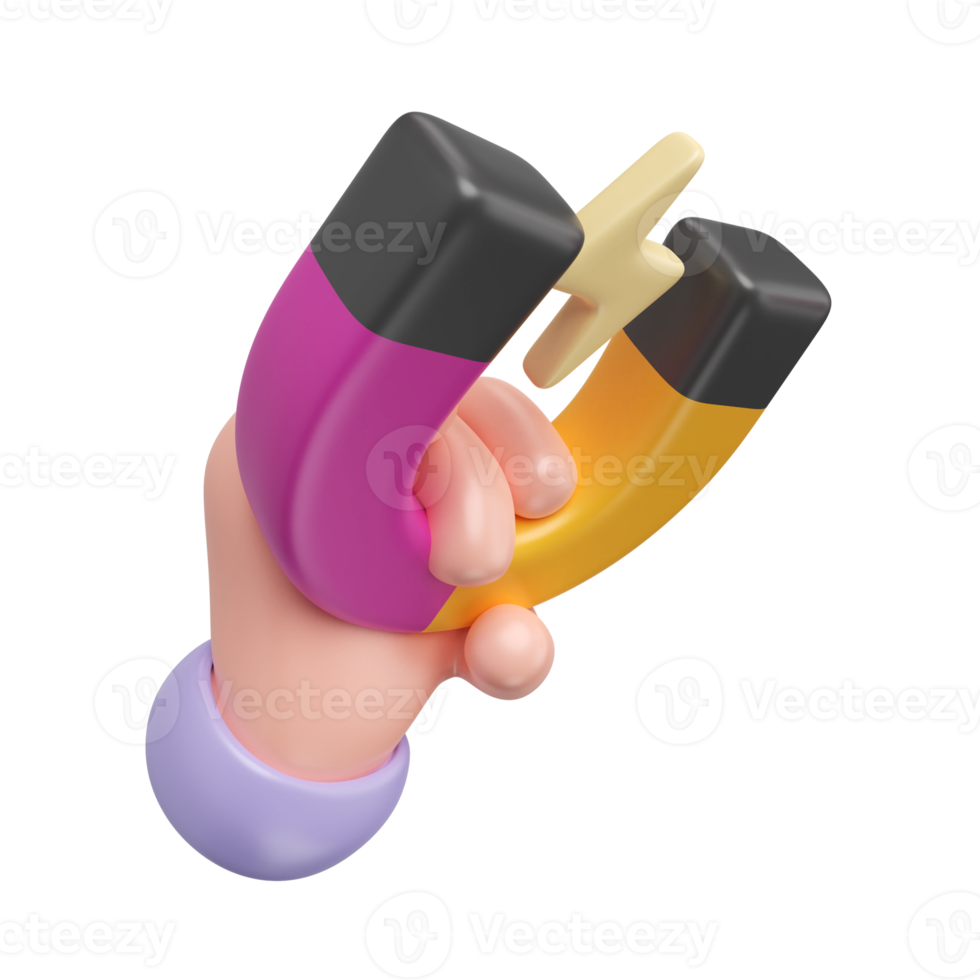 Business Attraction 3D Illustration Icon png