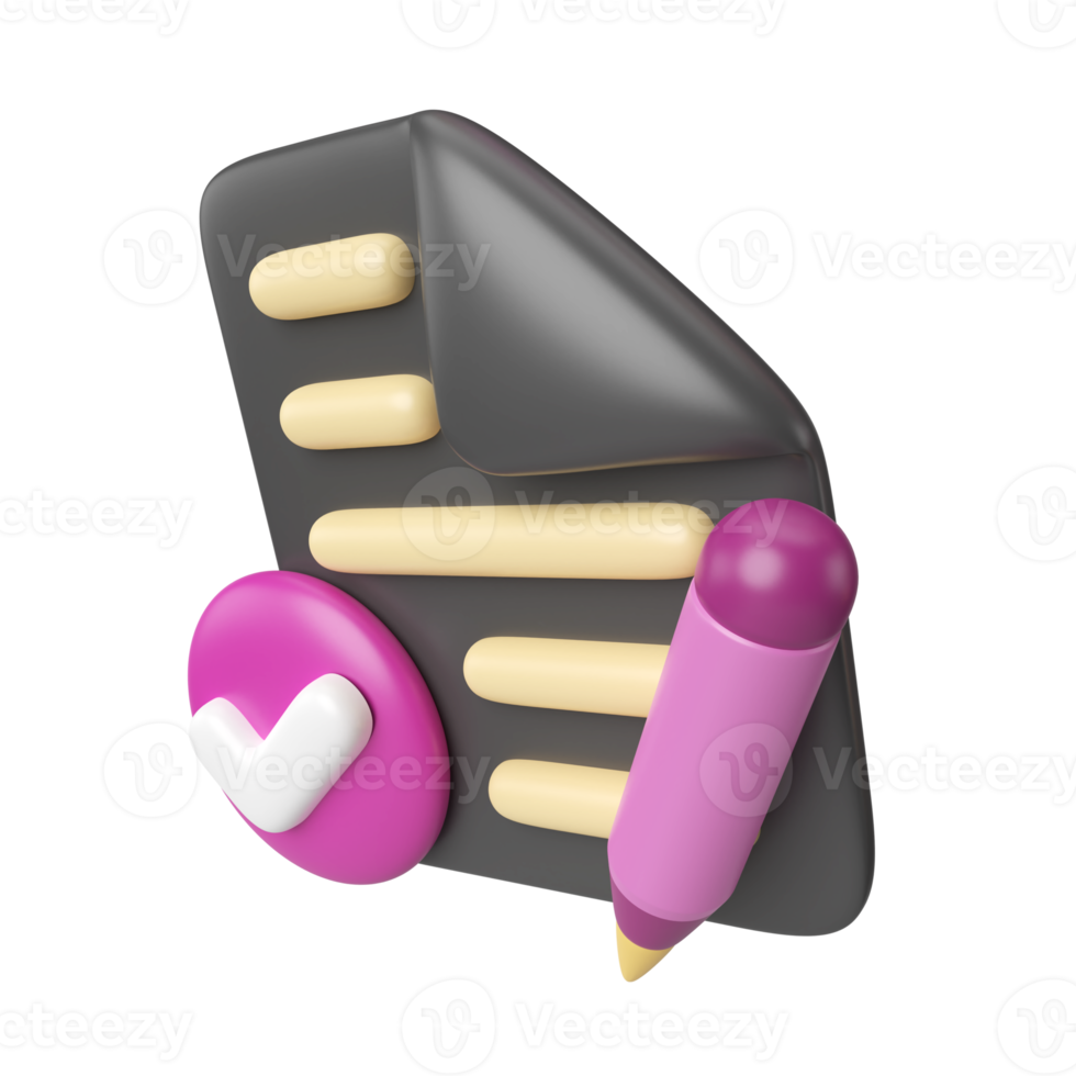 Applicant 3D Illustration Icon png