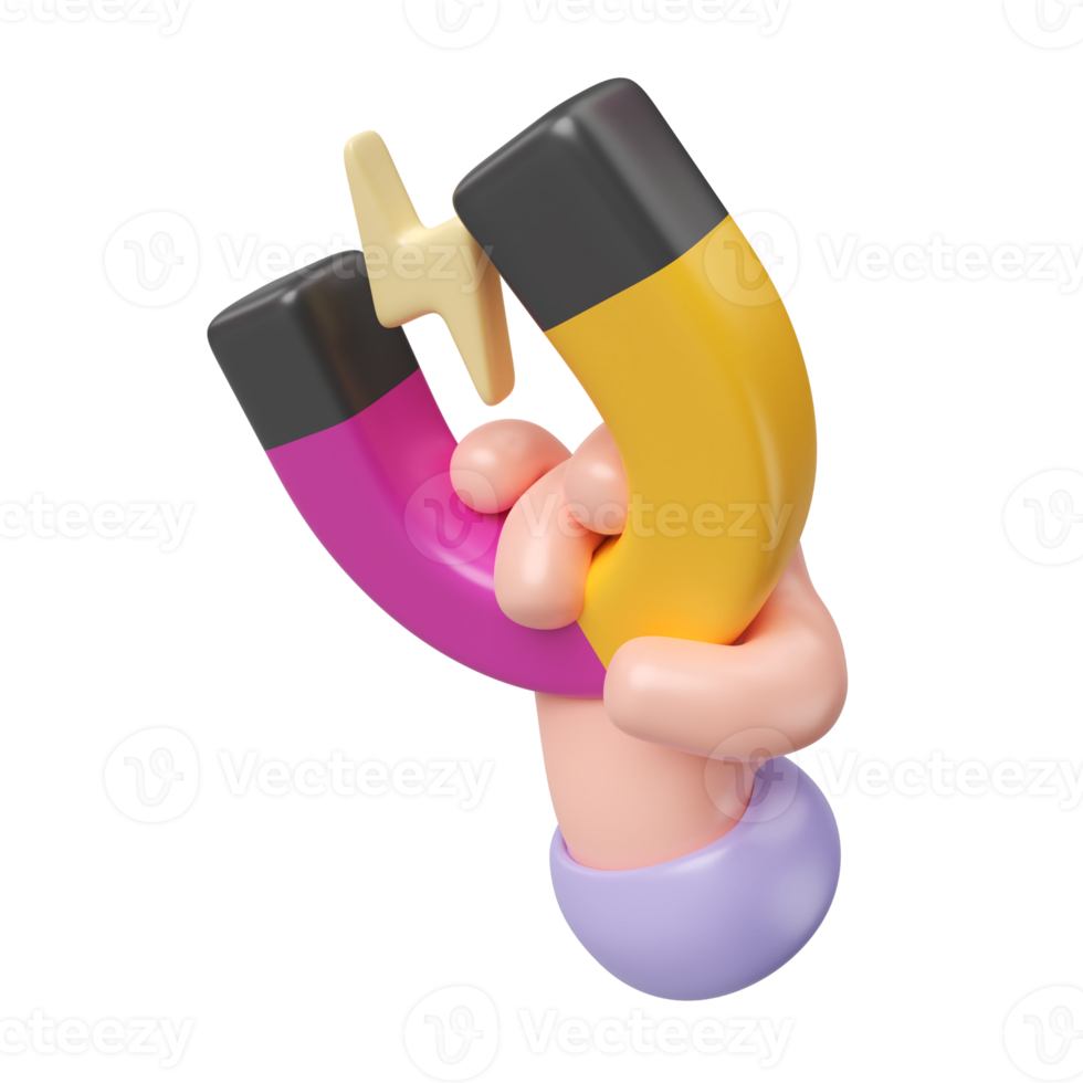 Business Attraction 3D Illustration Icon png