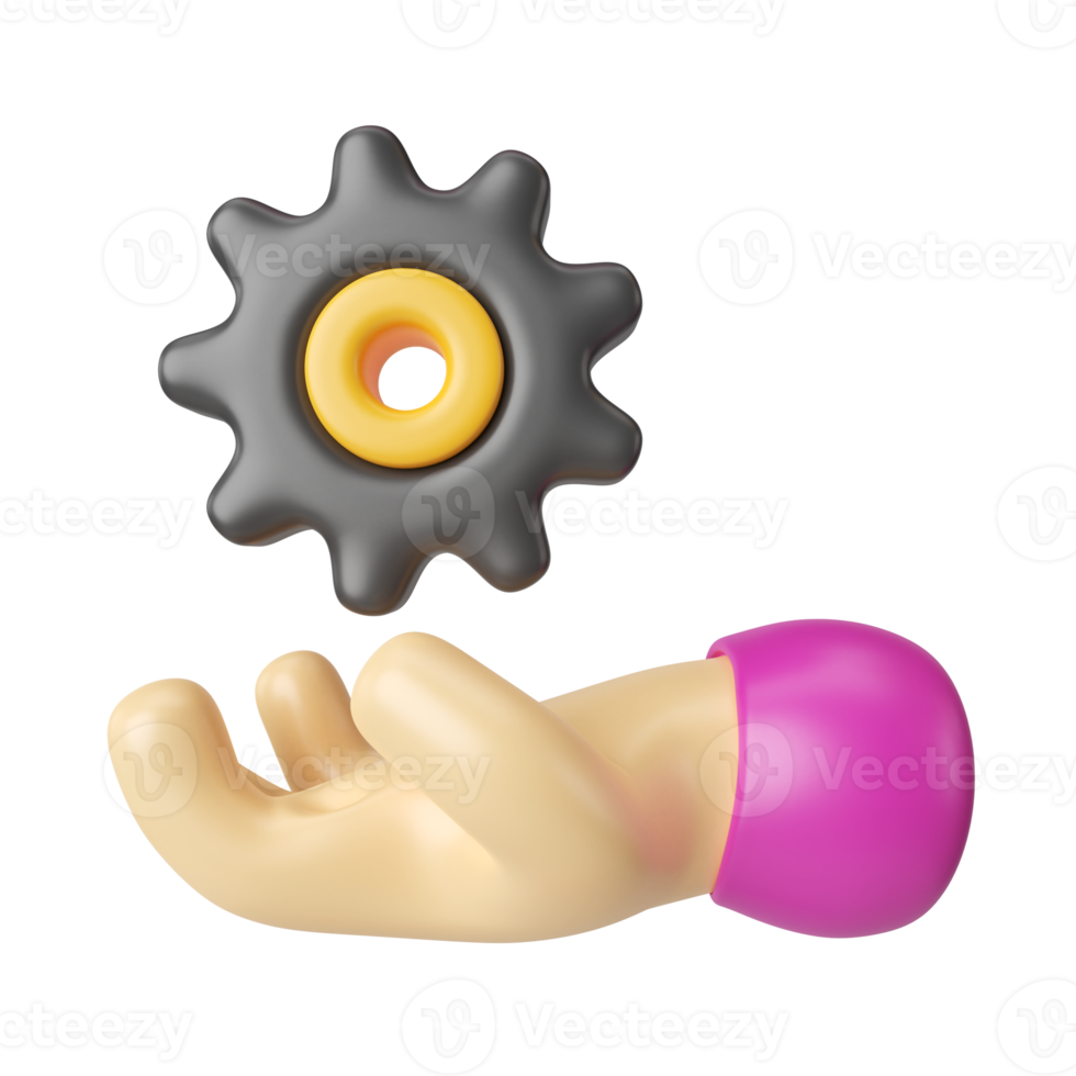 Services 3D Illustration Icon png