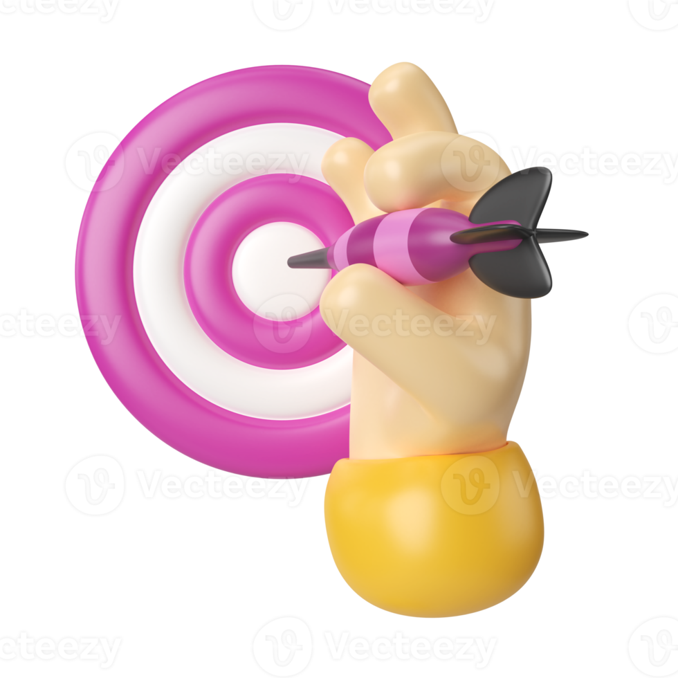 Target 3D Illustration Icon png