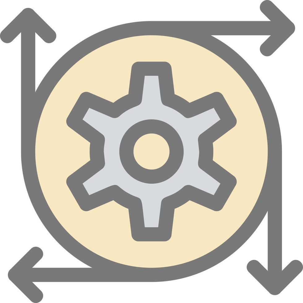 Data Transformation Vector Icon Design