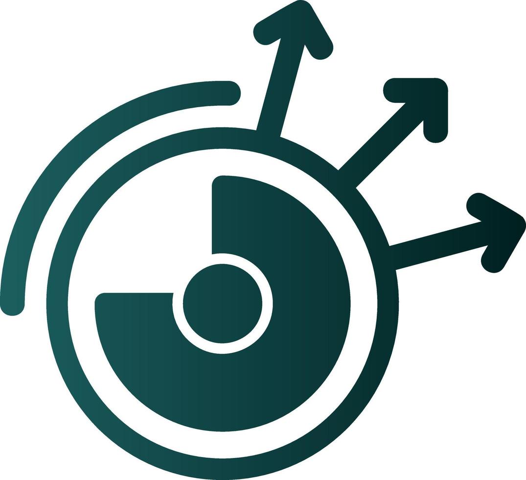 Detection of Regularities Vector Icon Design