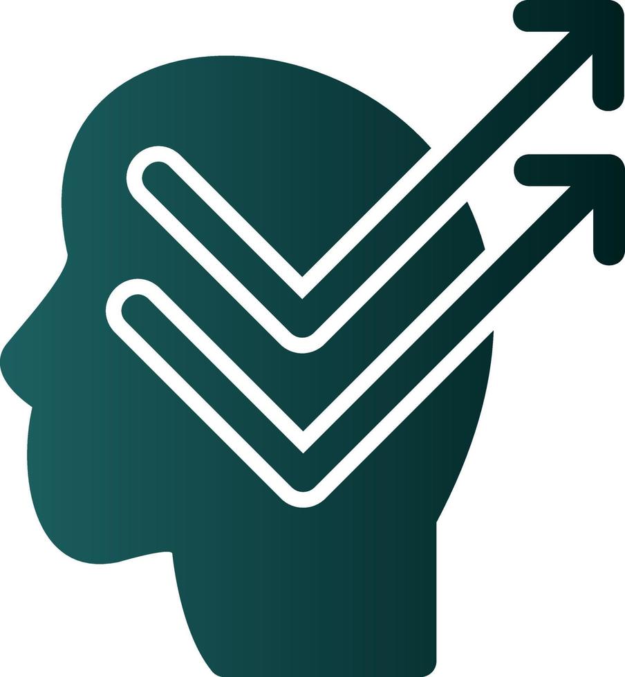 Knowledge Extraction Vector Icon Design