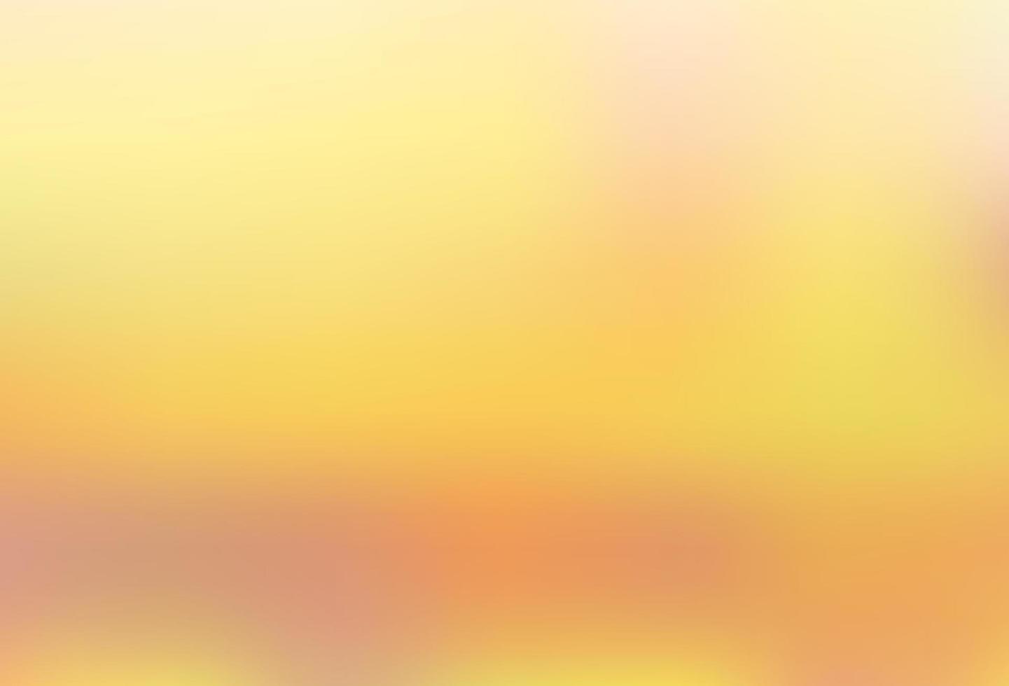 Light Yellow, Orange vector blurred and colored template.
