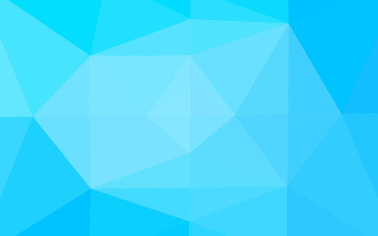 Light BLUE vector abstract polygonal layout.