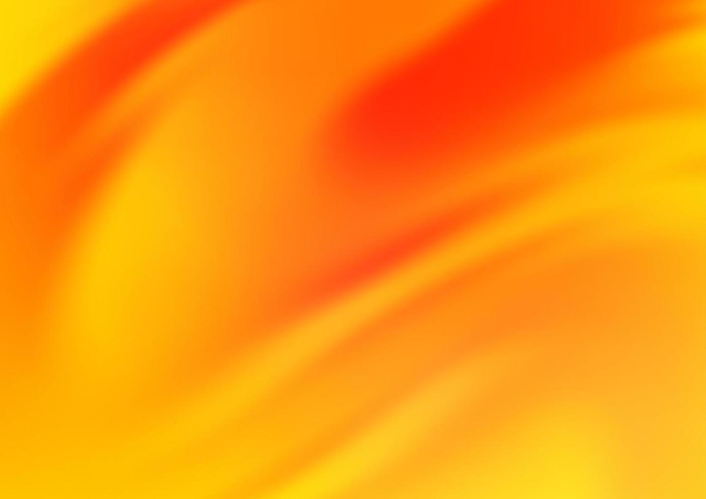 Light Yellow, Orange vector blurred bright background.