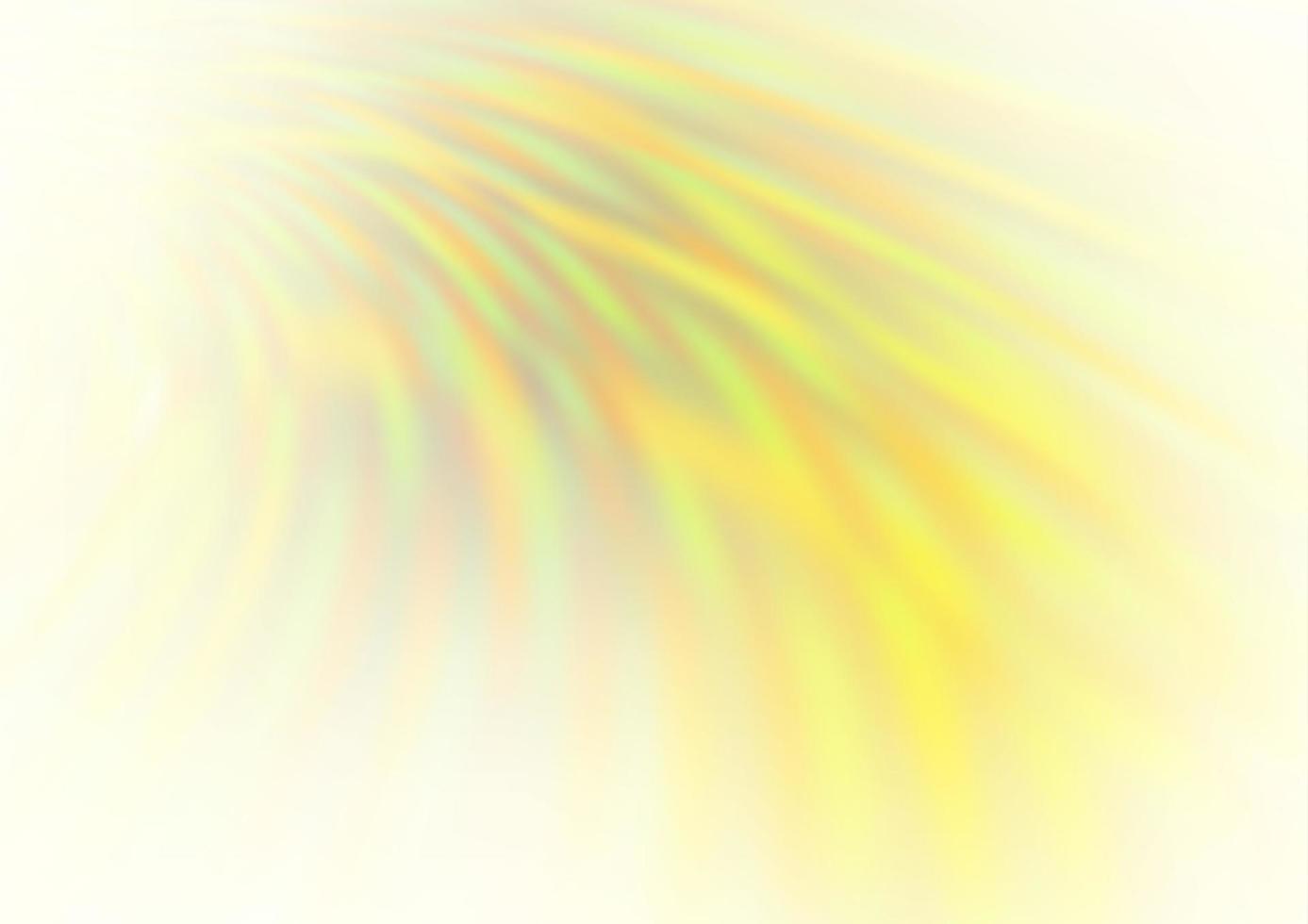 Light Yellow, Orange vector bokeh template.