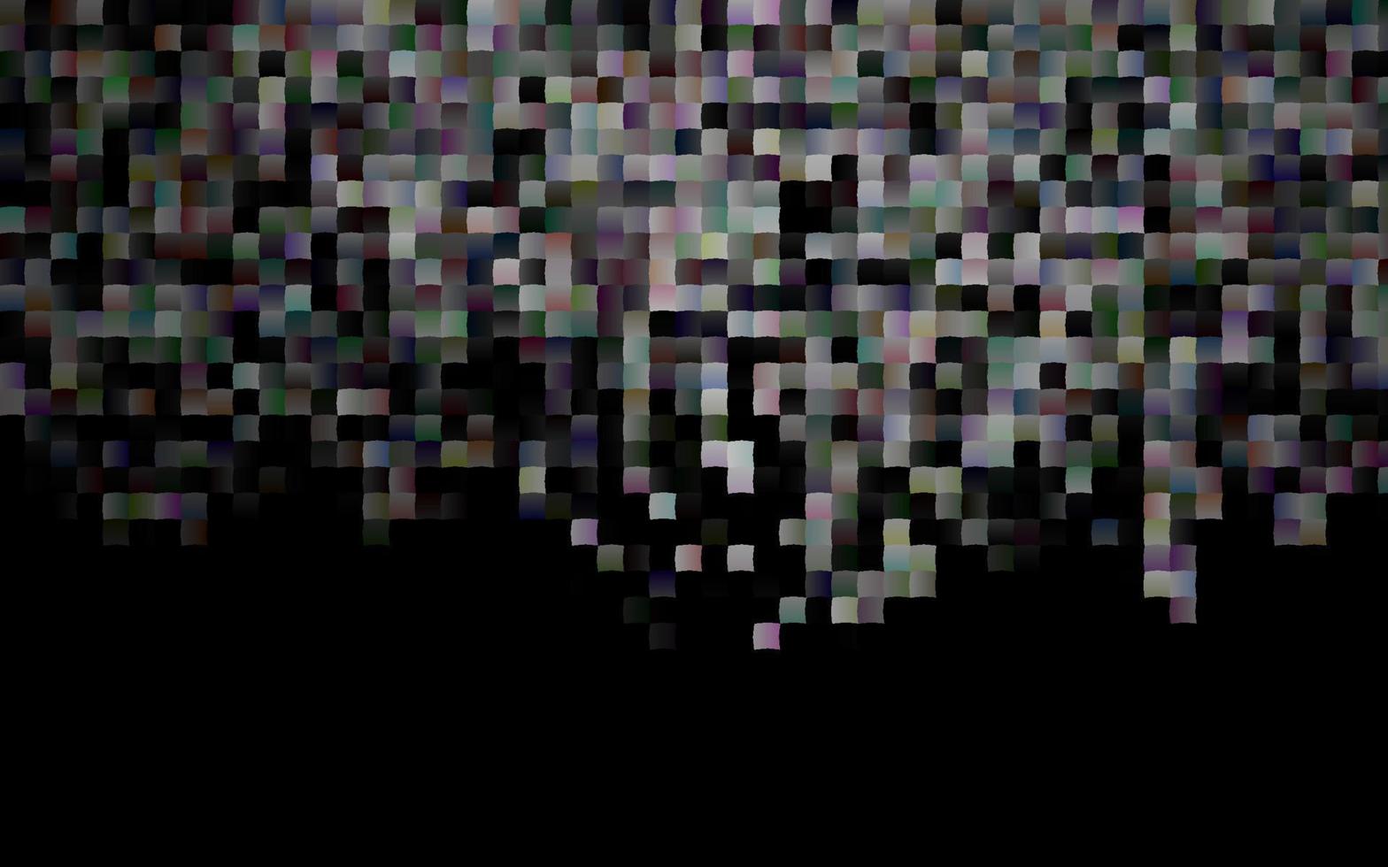 Dark Silver, Gray vector cover in polygonal style.