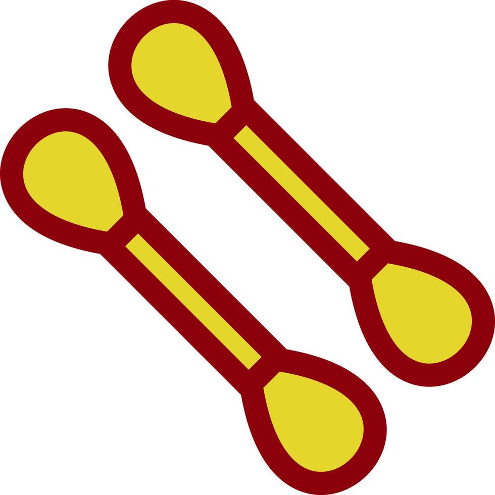 Cotton Swab Vector Icon Design