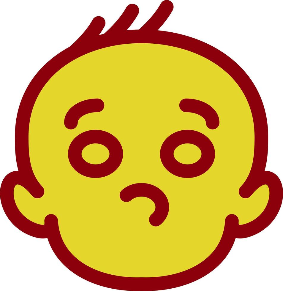 Baby Boy Vector Icon Design