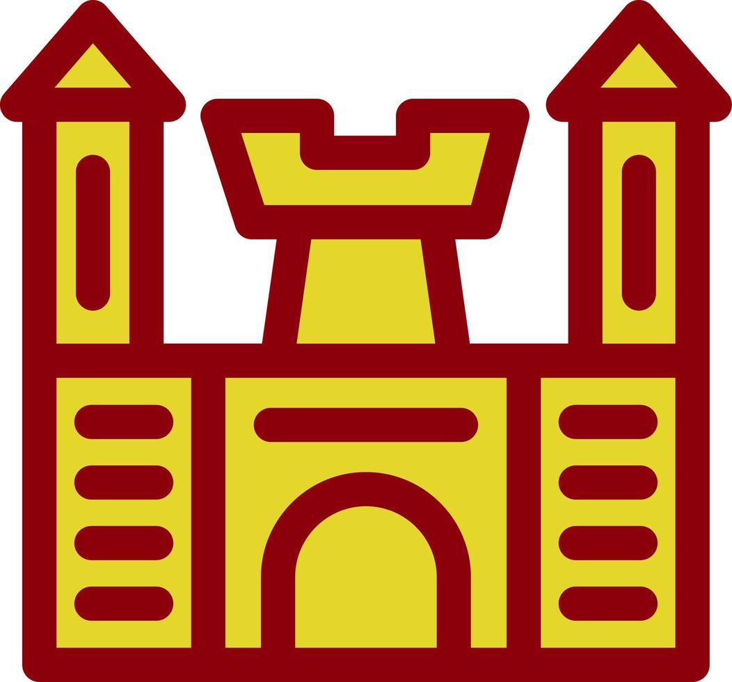 Castle Toy Vector Icon Design