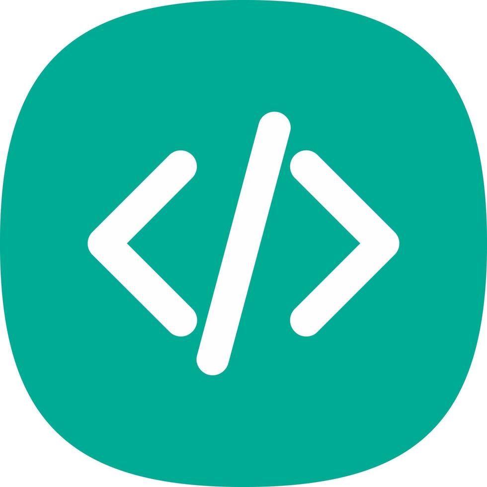 Code Vector Icon Design