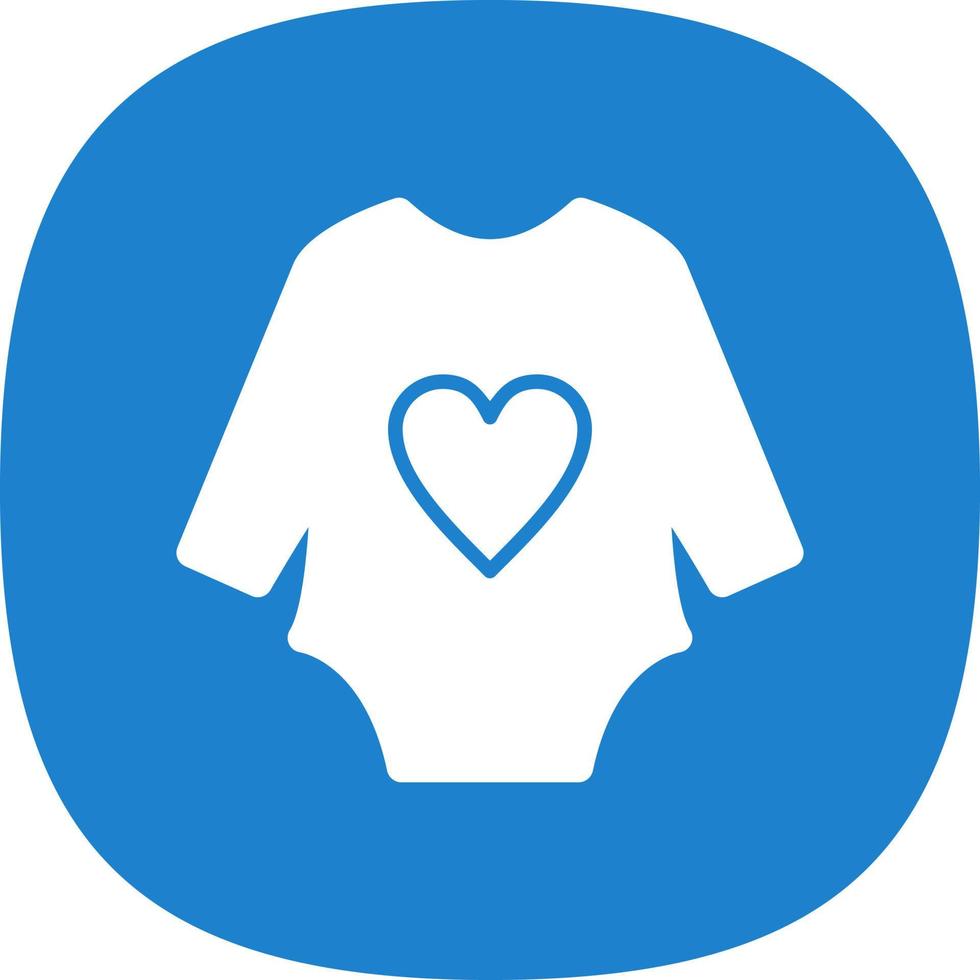 Baby Clothes Vector Icon Design