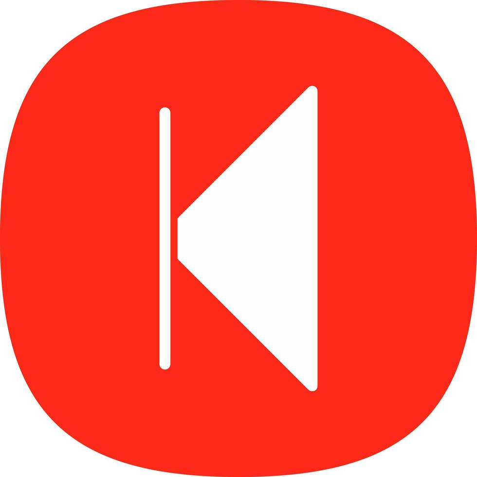 Skip Vector Icon Design