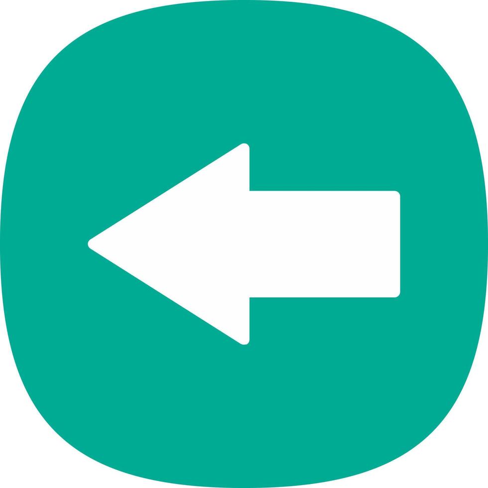 Left Vector Icon Design
