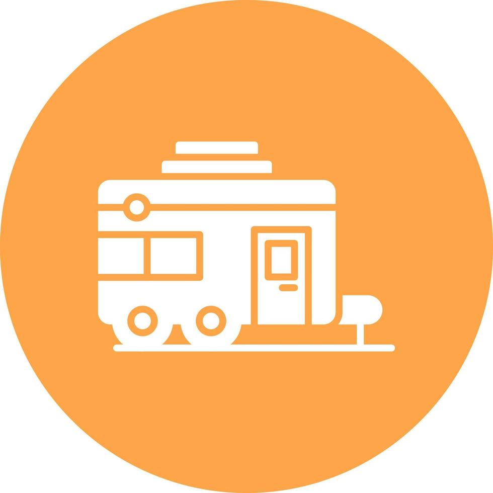 Caravan Creative Icon Design vector