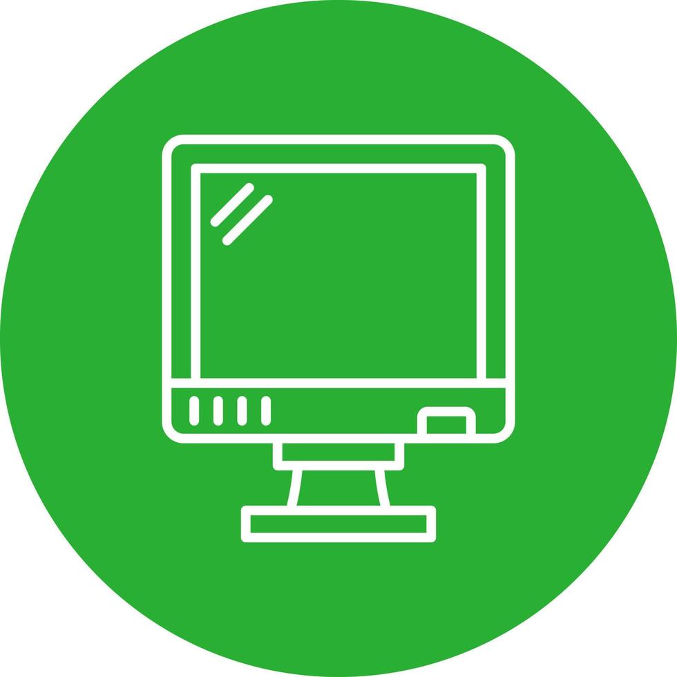 Computer Creative Icon Design vector