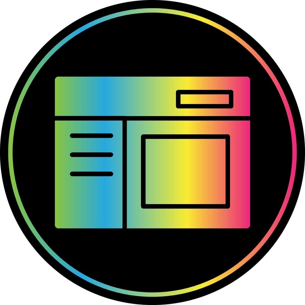 Dashboard Vector Icon Design