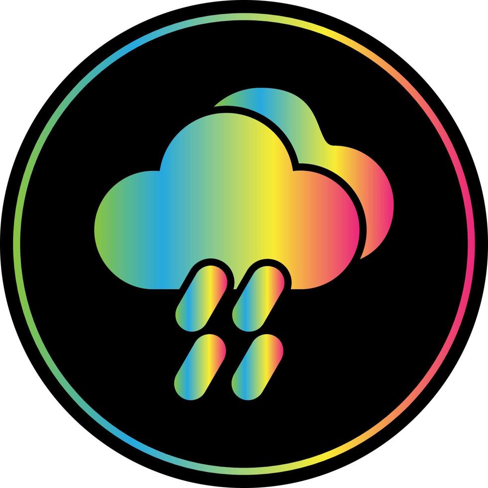 Drizzle Vector Icon Design