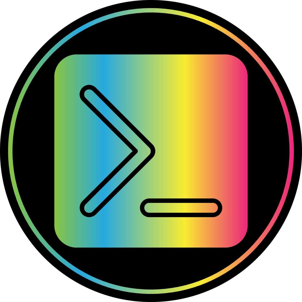 Terminal Vector Icon Design