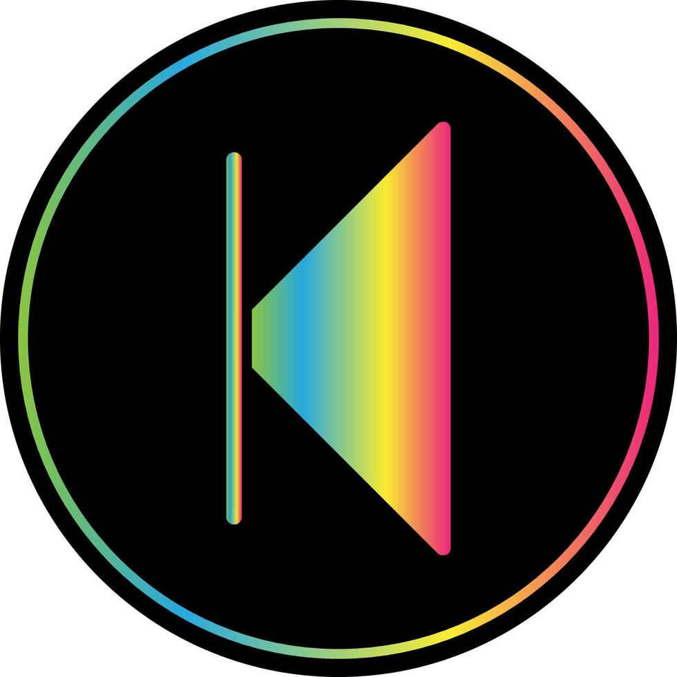 Skip Vector Icon Design