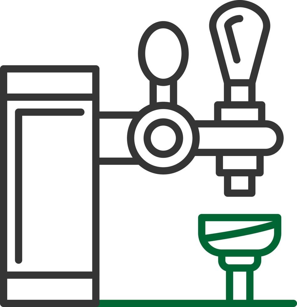 Bar Tap Creative Icon Design vector