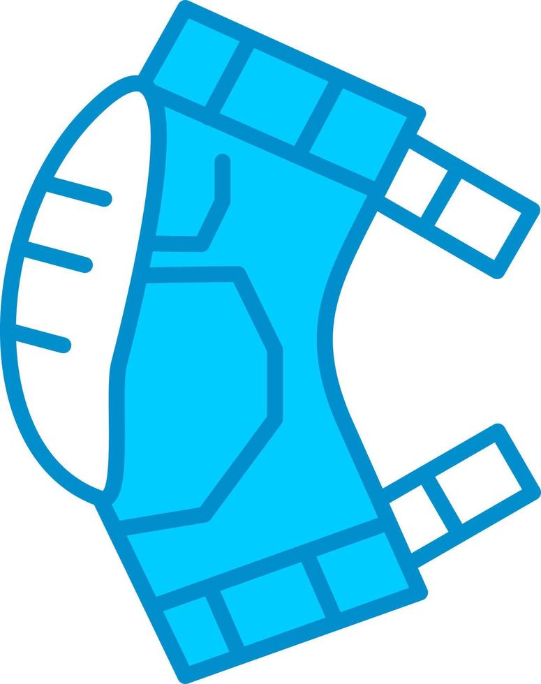 Kneepad Creative Icon Design vector
