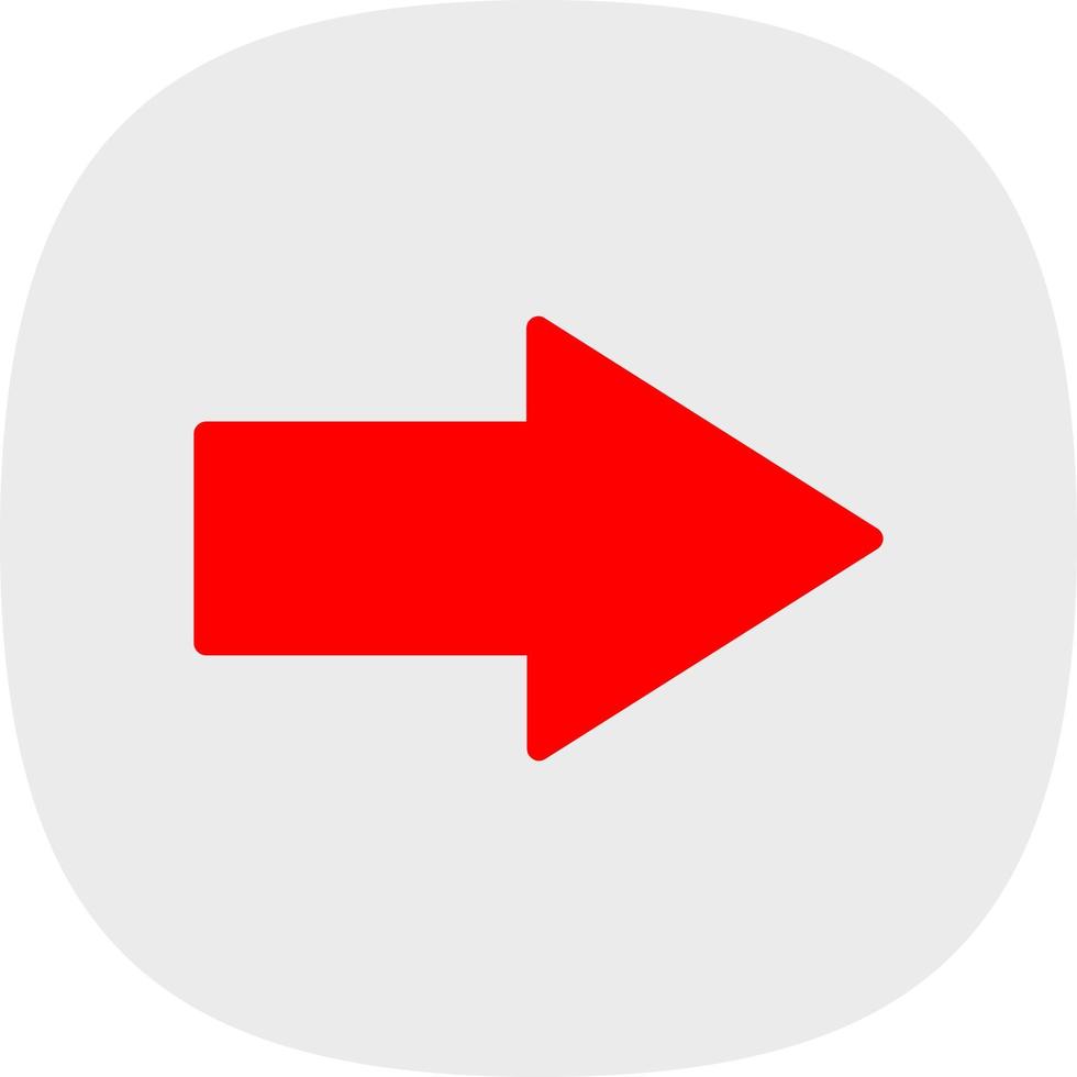 Right Vector Icon Design
