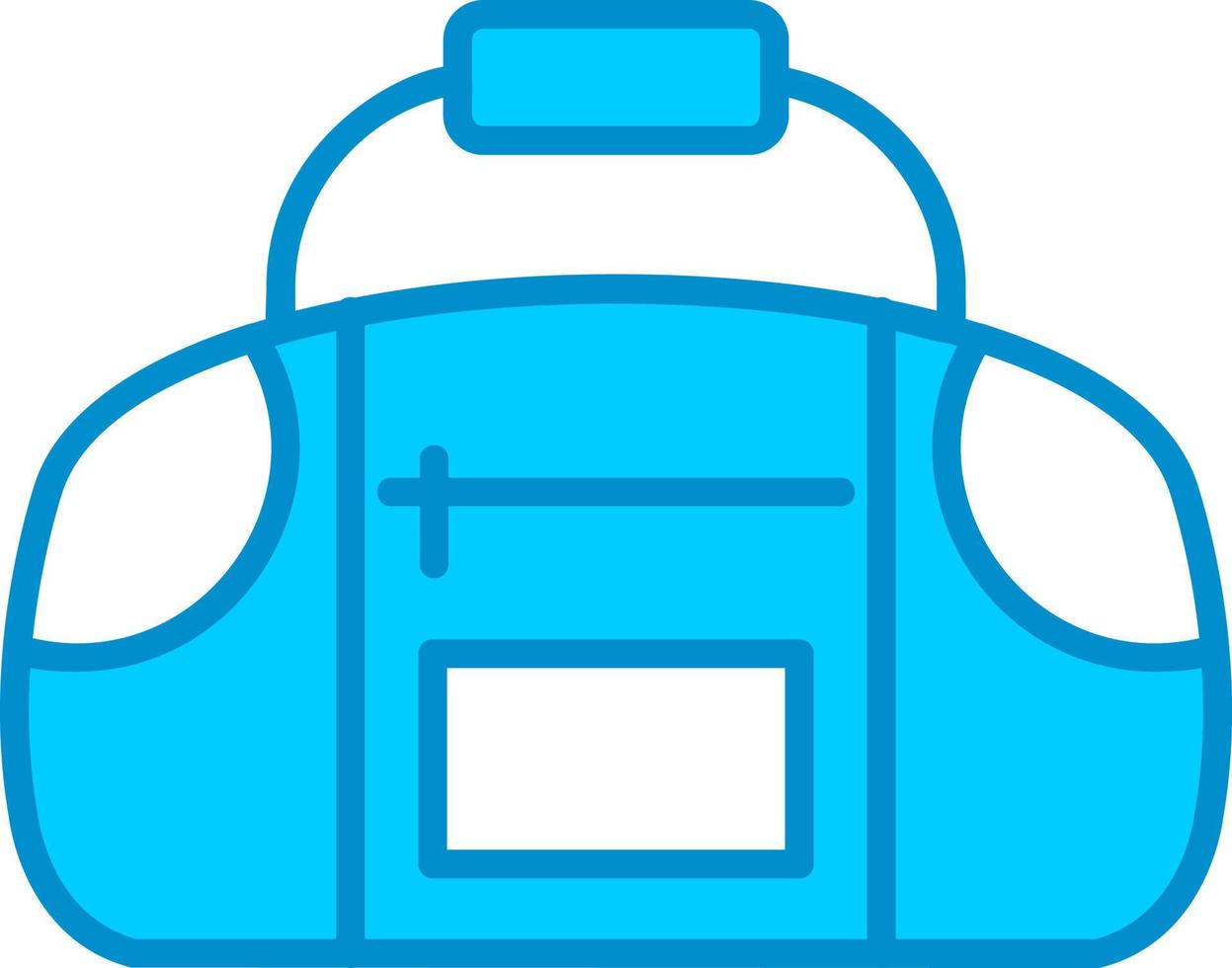 Sport Bag Creative Icon Design vector