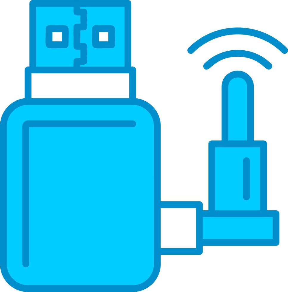 Internet Usb Creative Icon Design vector