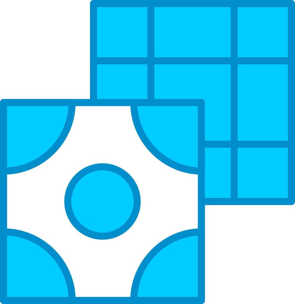 Tiles Creative Icon Design vector