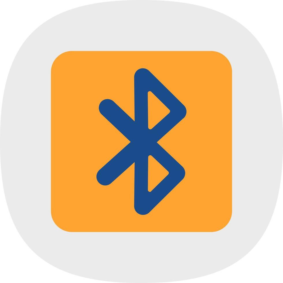 diseño de icono de vector de bluetooth