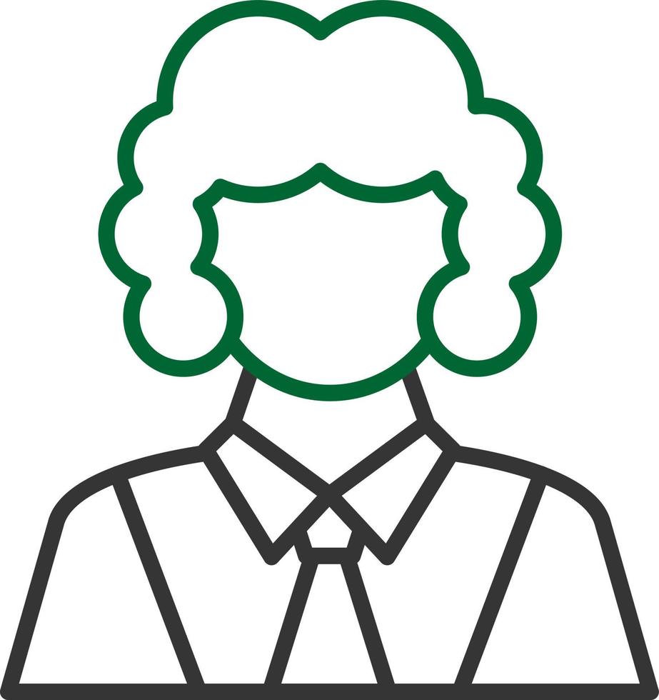 Judge Creative Icon Design vector