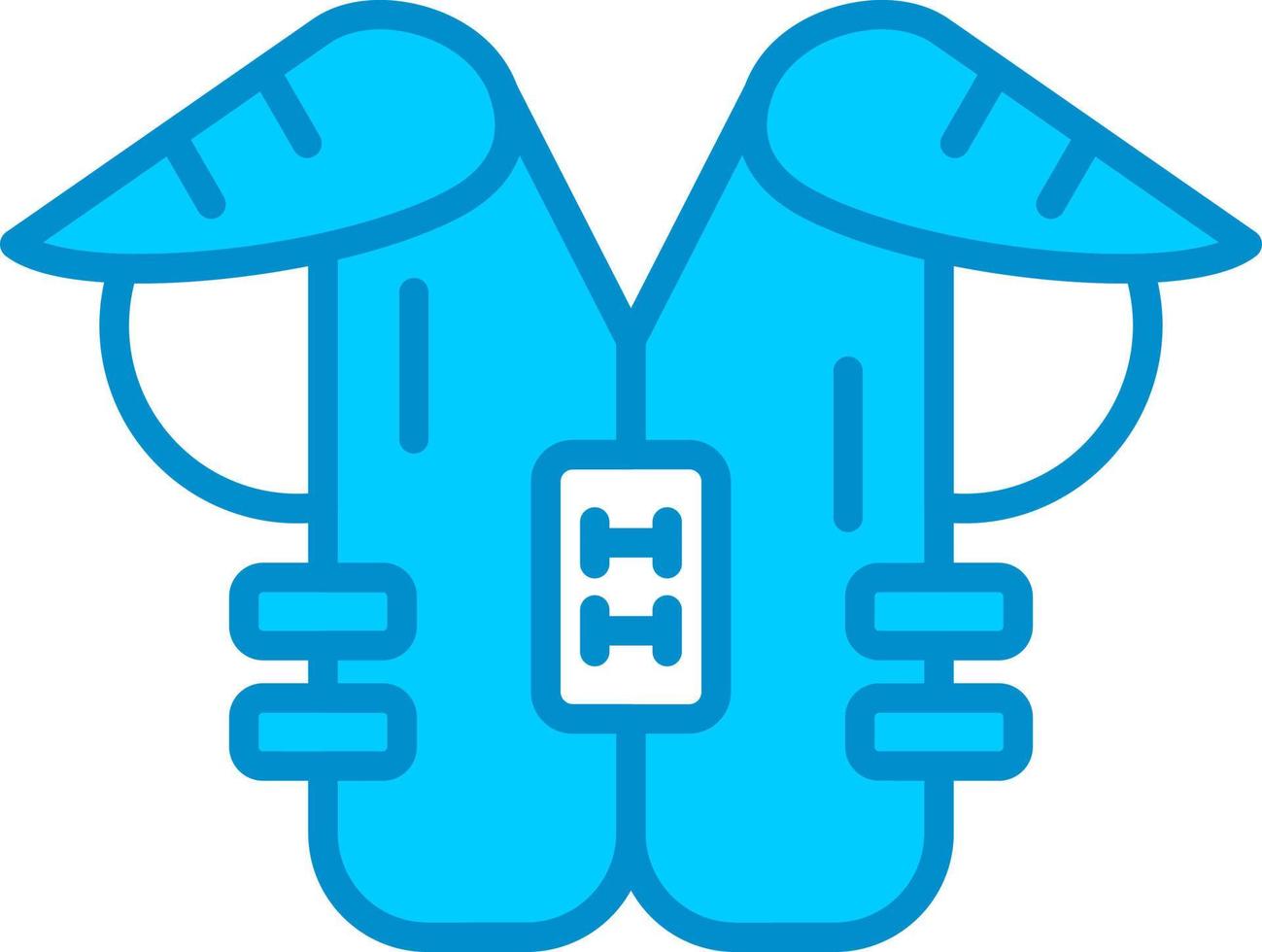 Chest Protection Creative Icon Design vector
