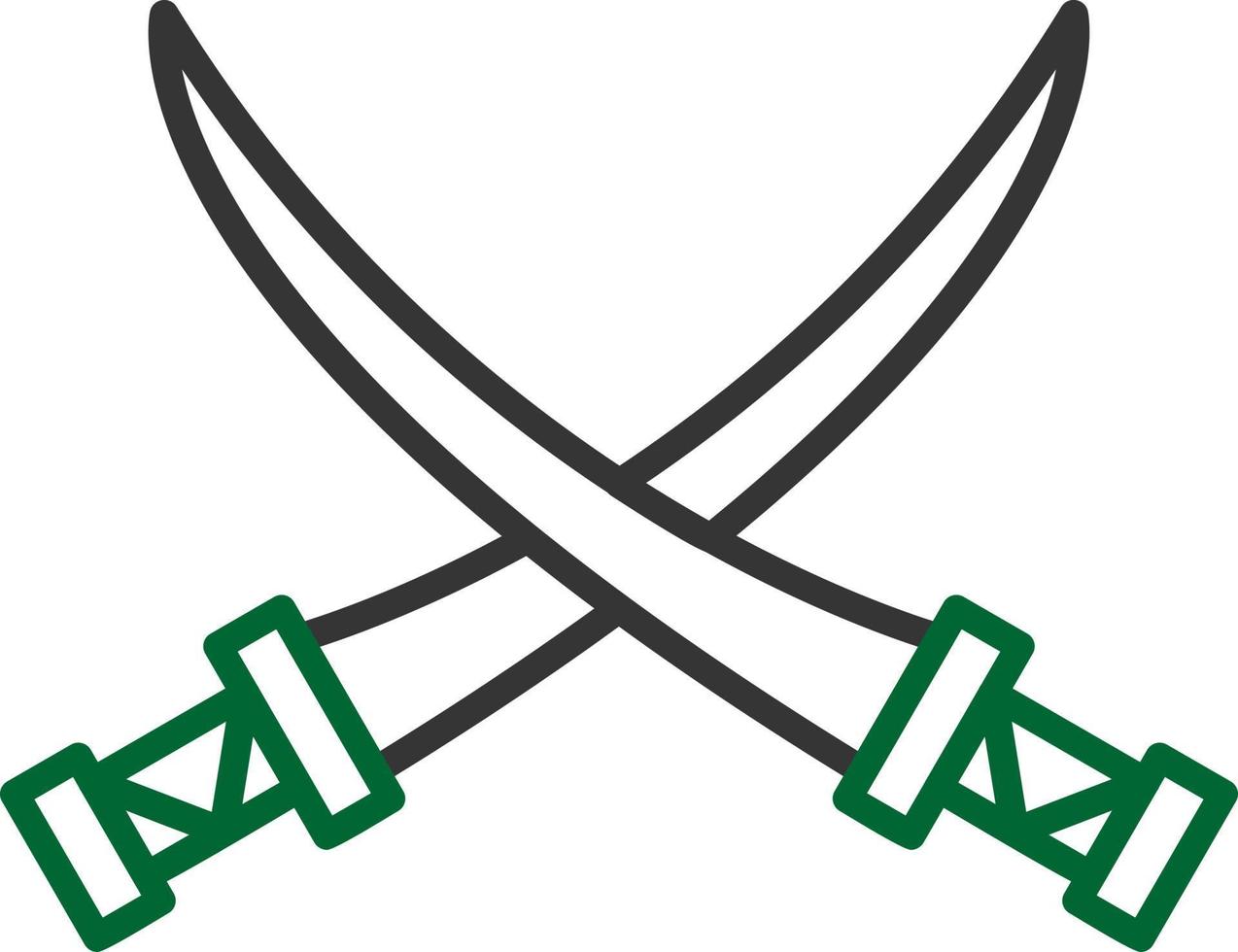Swords Creative Icon Design vector