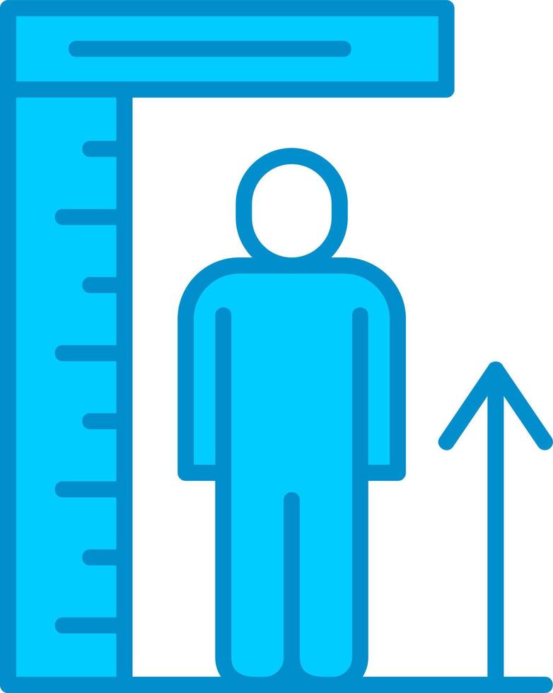 Height Creative Icon Design vector