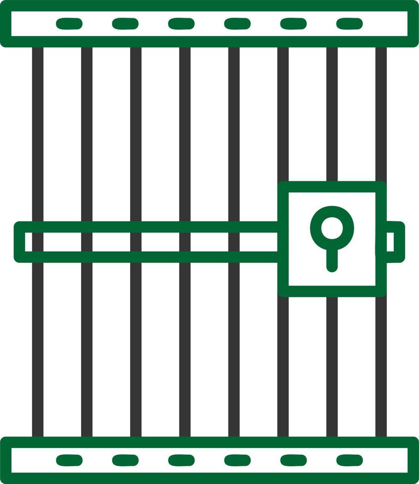Jail Creative Icon Design vector