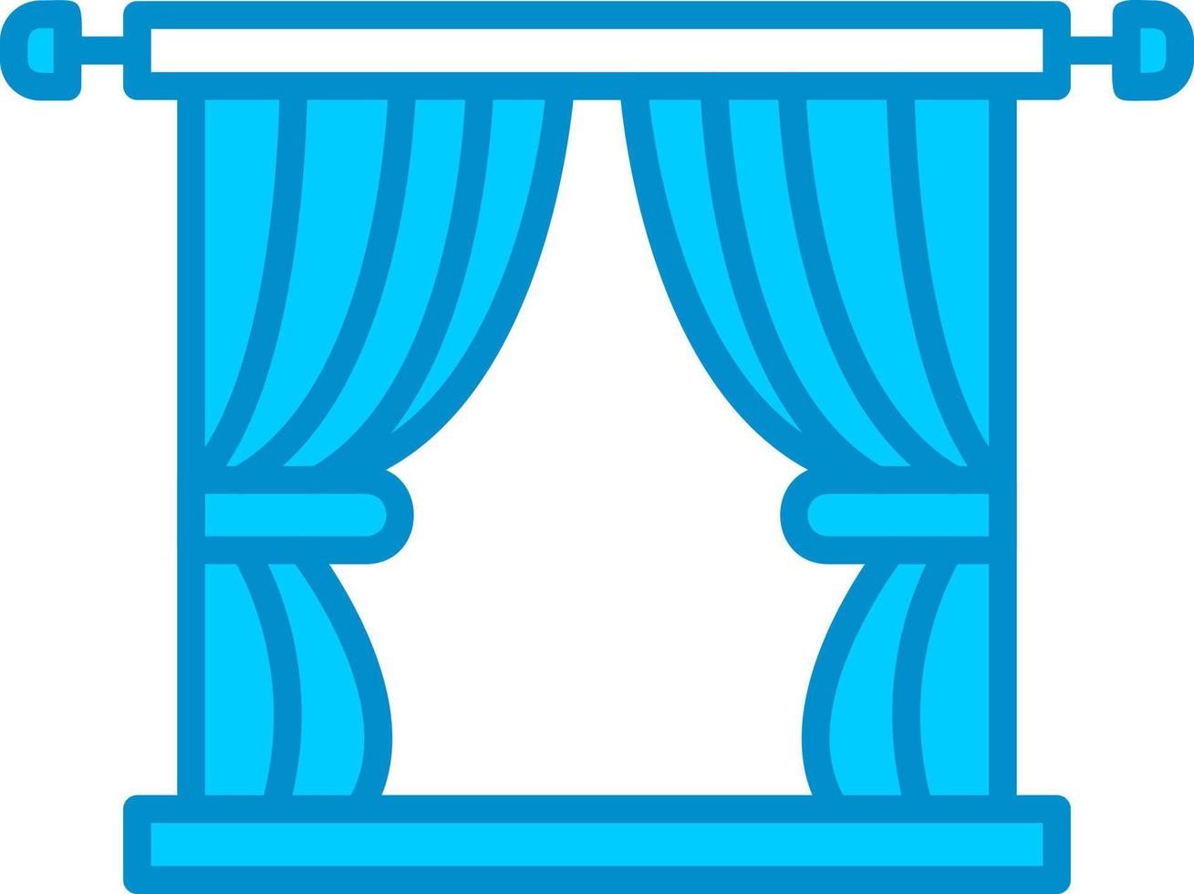 Curtain Creative Icon Design 15331107 Vector Art at Vecteezy