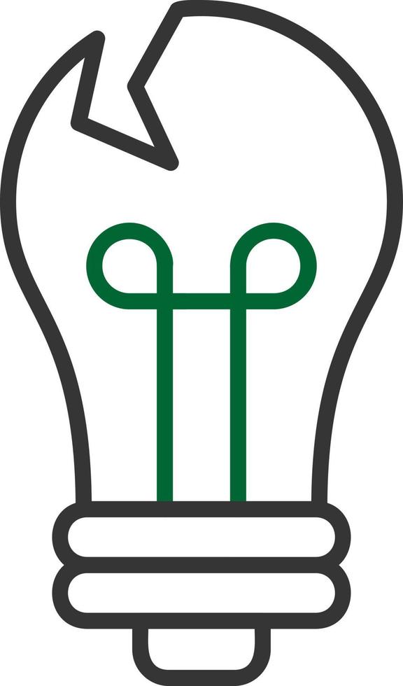 Bulb Creative Icon Design vector