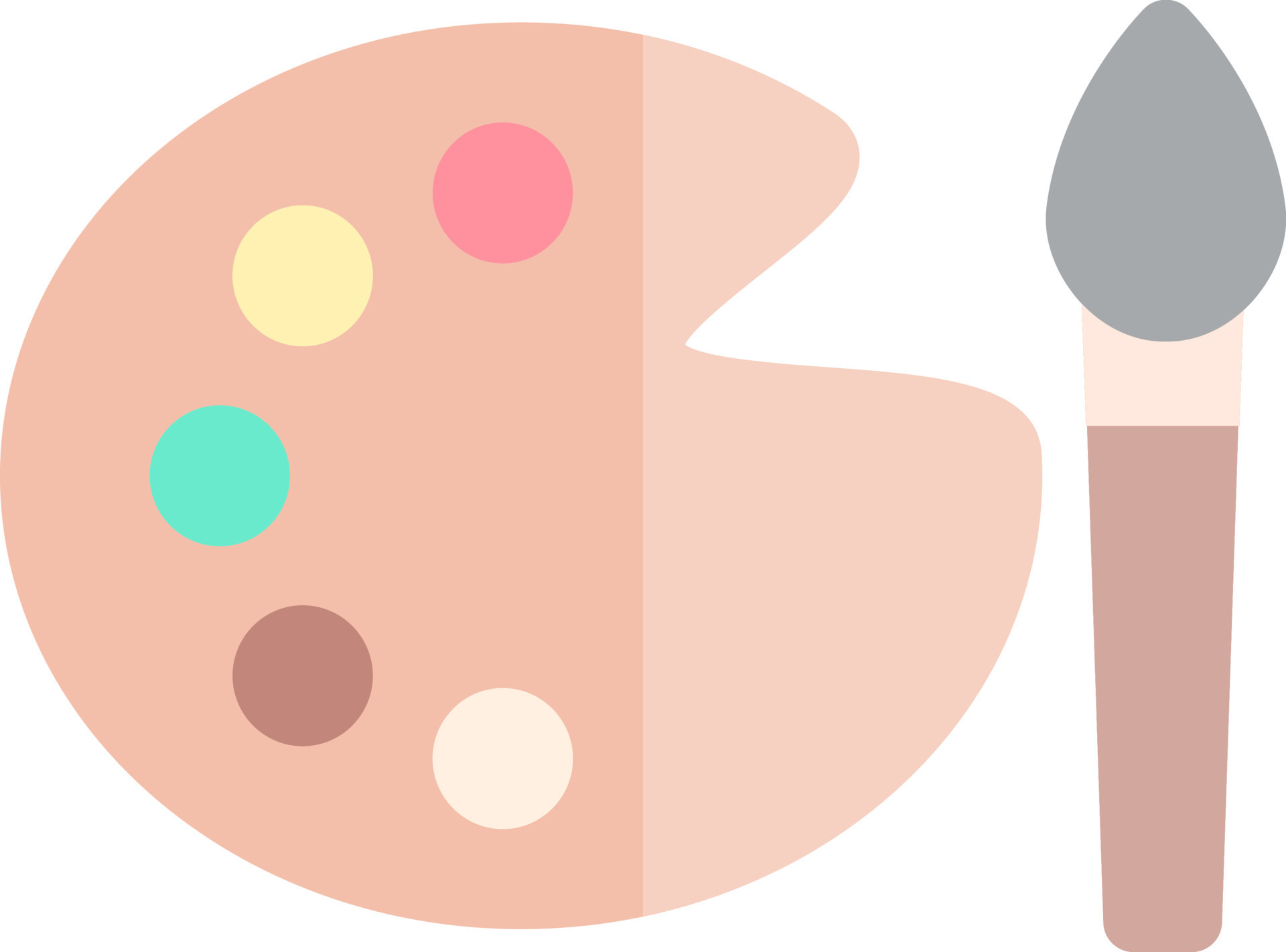 Paint Palette Vector Icon Design 15331313 Vector Art at Vecteezy