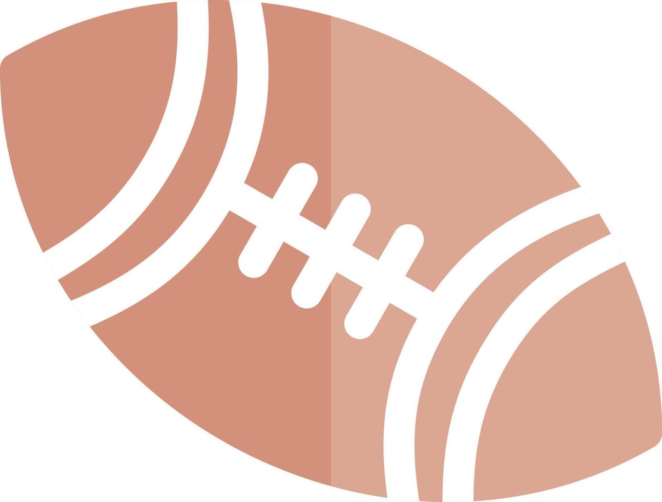 American Football Vector Icon Design
