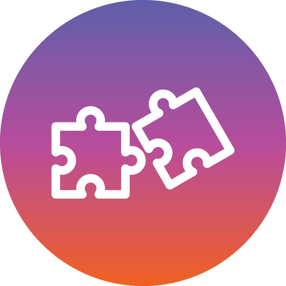 Puzzle Vector Icon Design