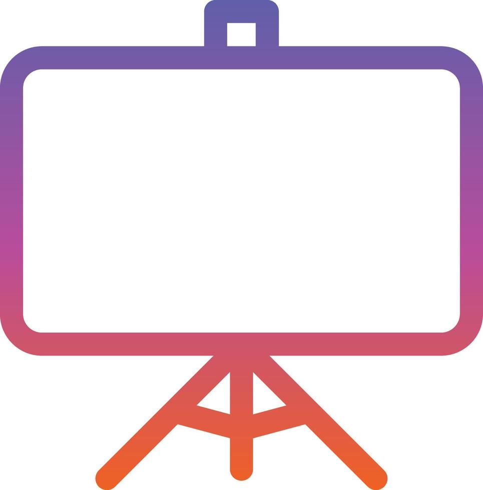 Blackboard Vector Icon Design