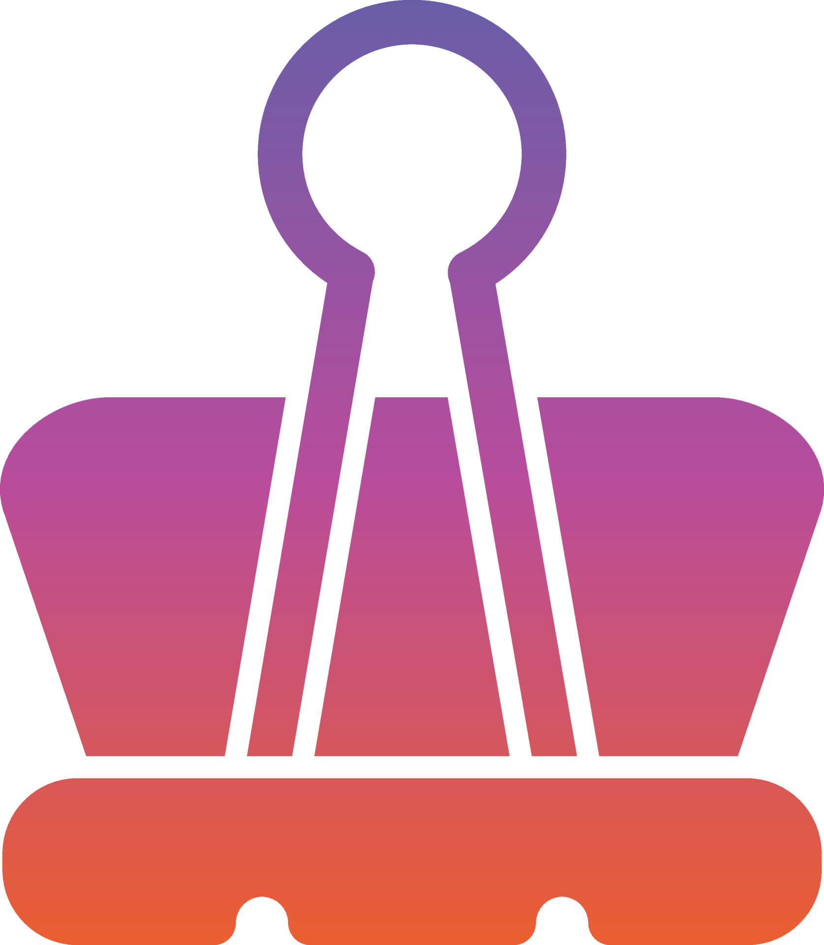 Binder Clip Vector Icon Design 15331574 Vector Art at Vecteezy