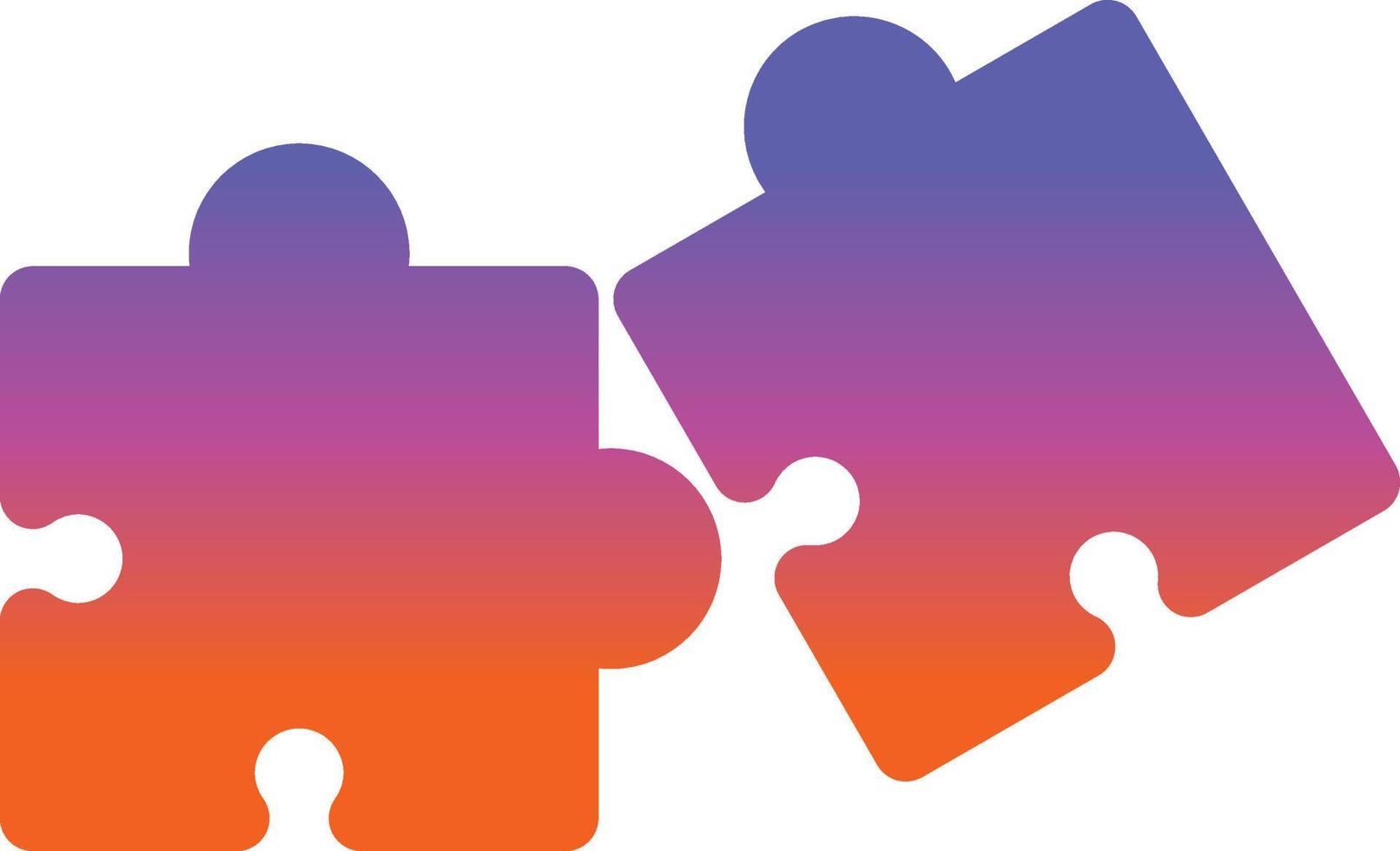 Puzzle Vector Icon Design