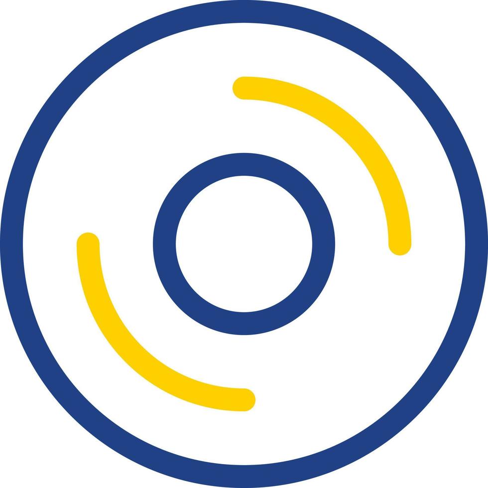 Compact Disc Vector Icon Design
