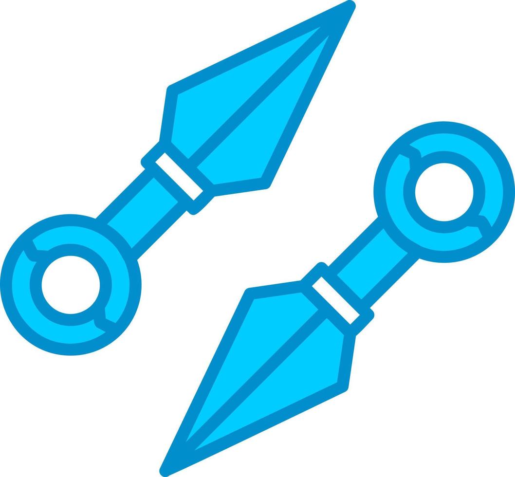 Kunai Creative Icon Design vector